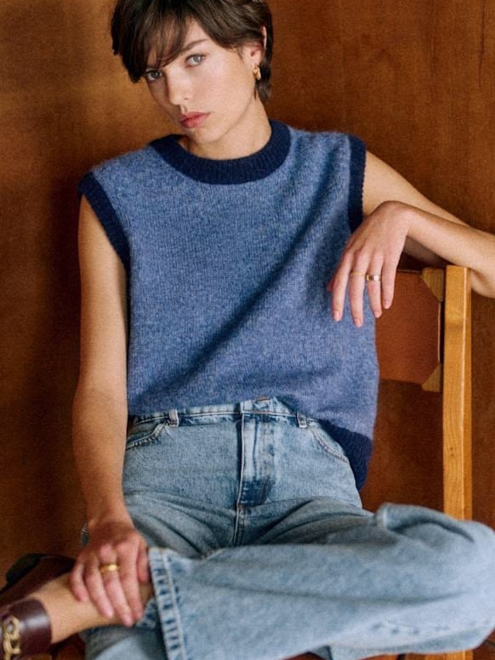 Sezane Samuel vest